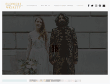Tablet Screenshot of flowersbykirsty.com